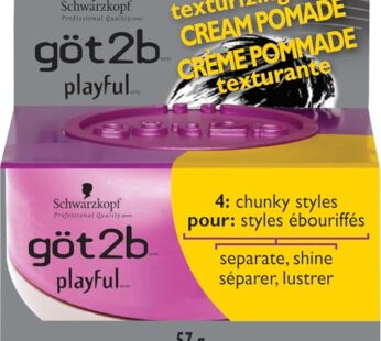 Got2b Playful Texturizing Cr?me Pomade, 2-Ounce (Pack of 2)