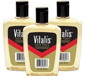 Vitalis 7 Fl Oz Hair Tonic, 21 Oz, Pack of 3 (VT06017V1)