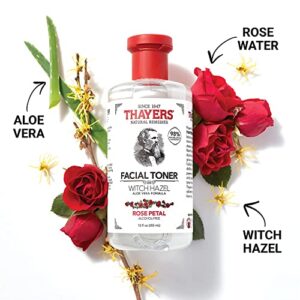 Thayers Rose Petal Witch Hazel with Aloe Vera - 12 oz.(2 pack) - Image 5