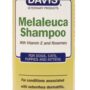 Davis Melaleuca Tea Tree Oil Pet Shampoo, 12 oz