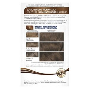 Clairol Nice'n Easy Liquid Permanent Hair Dye, 5 Medium Brown Hair Color, Pack of 3 - Image 2