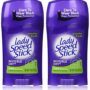 Lady Speed Stick Invisible Dry, Powder Fresh Antiperspirant Deodorant, Net Wt. 1.4 Oz. (2 Pack Value Bundle) by Lady Speed Stick