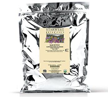 Starwest Botanicals Organic Gunpowder Green Tea, 1-pound Bag