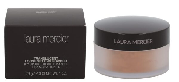 Laura Mercier Women's Translucent Loose Setting Powder, Medium Deep, Tan, 1.0 Ounce - Image 5