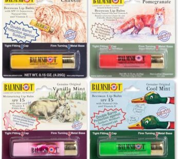 BALMSHOT Lip Balm 4 Pack
