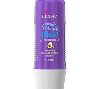Aussie Moist 3 Minute Miracle Moist Deeeeep Liquid Conditioner – 8 oz.