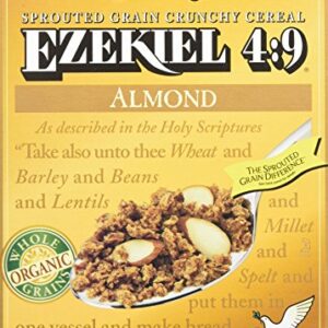 Ezekiel 4:9 Sprouted Whole Grain Cereal, Almond, 16 Ounce (Pack of 6) - Image 1