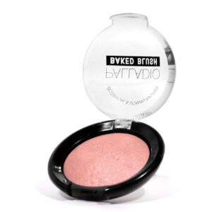 Palladio Baked Blush, Highly Pigmented Shimmery Formula, Easy to Blend and Highly Buildable, Apply Dry for a Natural Glow or Wet for a Dramatic Lumino - Image 4