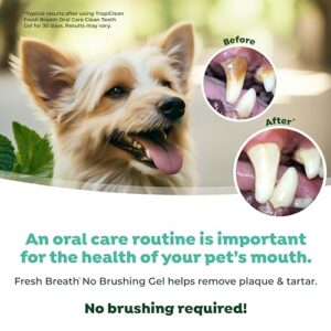 TropiClean Clean Teeth Gel for Puppies | No Brush Puppy Dental Gel | Puppy Toothpaste | Puppy Tooth Gel for Small Dogs | Made in the USA | 2.2 oz. - Image 5