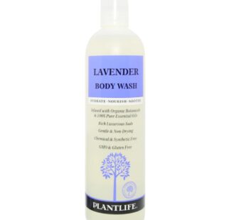 Plantlife Lavender Body Wash – GMO and Gluten Free Gentle and Moisturizing Body Wash That Contains Only Ingredients Straight from Nature – Made in the
