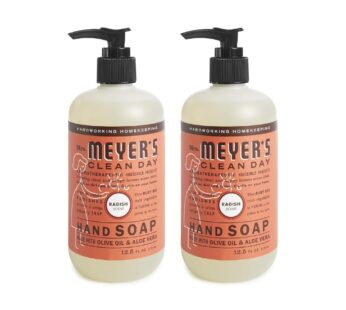 MRS. MEYER’S CLEAN DAY Liquid Hand Soap, Radish Scent (12.5 Fl Oz (Pack of 2))