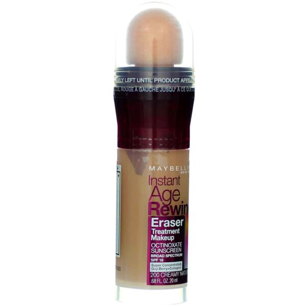 Maybelline Instant Age Rewind Eraser Foundation - Creamy Natural - 2 Pack - Image 3