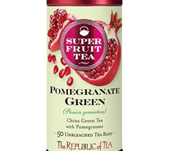 The Republic of Tea, Pomegranate Green Tea, 50-Count