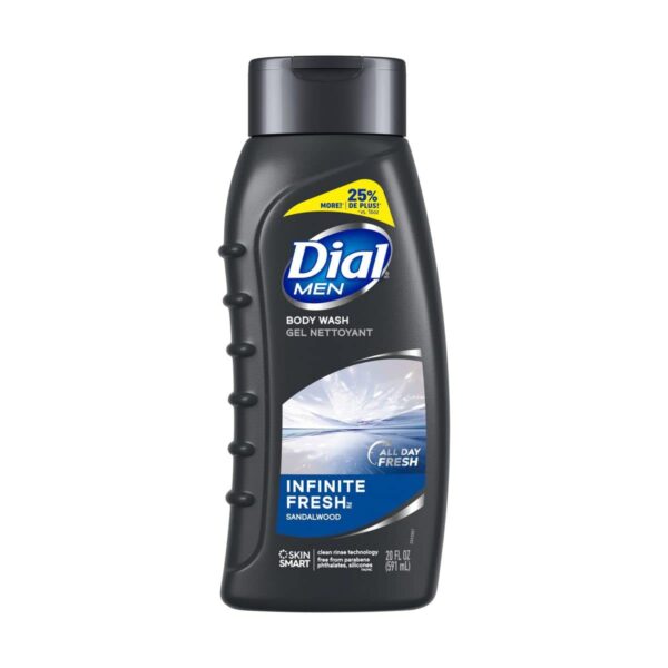 Dial for Men Body Wash, Infinite Fresh, 20 Fluid Ounce (Pack of 3)
