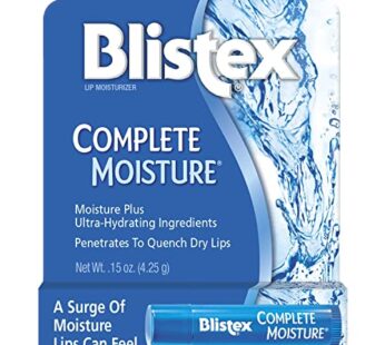 Blistex Lip Balm Complete Moisture, 0.15 oz (Bundle of 12)