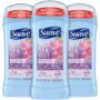 Suave Deodorant for Women, Sweet Pea & Violet ? Invisible Solid Antiperspirant Deodorant Stick, 48H Protection, 2.6 Oz Ea (Pack of 3)