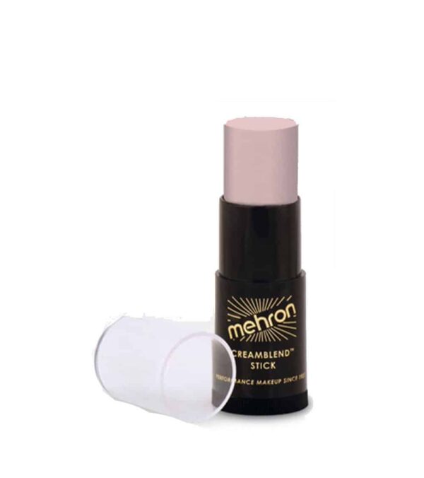 Mehron Makeup CreamBlend Stick, Soft Peach, 0.75 oz (21 g), Cream Face Makeup Stick