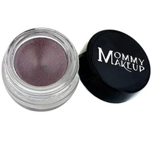 Mommy Makeup Waterproof Gel Eyeliner Pot in Black Orchid (Luscious Metallic Black Burgundy) | Long Wear Cream Eye Liner | Stay Put Semi-Permanent Gel - Image 1