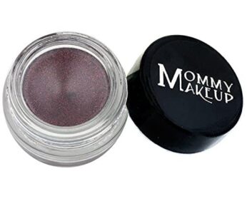 Mommy Makeup Waterproof Gel Eyeliner Pot in Black Orchid (Luscious Metallic Black Burgundy) | Long Wear Cream Eye Liner | Stay Put Semi-Permanent Gel