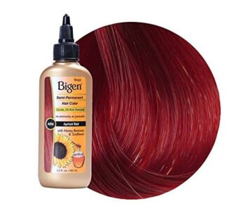 Bigen Semi-permanent Haircolor #ar4 Apricot Red 3oz (1 Pack), 3 Oz