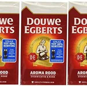 Douwe Egberts Douwe Egberts Aroma Rod Ground Coffee, 8.8000-Ounce Packages (Pack of 3) - Image 1