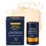 Brush On Block Mineral Sunscreen Powder Refill, Natural Broad-Spectrum SPF 30, Safe for Sensitive Skin, UVA UVB Face Protection, Reef Friendly (Transl