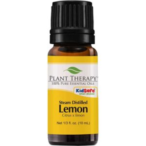 Plant Therapy Lemon Steam Distilled Essential Oil 10 mL (1/3 oz) 100% Pure, Undiluted, Therapeutic Grade - Image 7