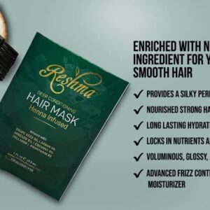 Reshma Beauty Deep Conditioning Hair Mask |Hair Treatment Infused with Collagen & Pro-Vitamin B5|Restorating & Nourishing for All Hair Types | (Pack o - Image 4