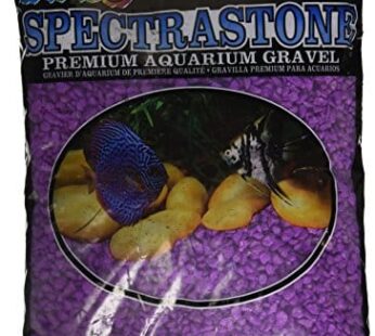 Spectrastone Permaglo Lavender Aquarium Gravel for Freshwater Aquariums, 5-Pound Bag
