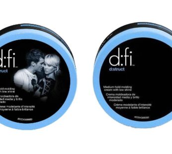 D:fi D:struct Medium Hold Molding Creme with Low Shine 2.6 Ounces (2-Pack Total)
