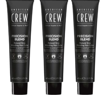 American Crew Men’s Temporary Hair Color, Temporary Hair Dye, Natural Gray Coverage, Light, 1.35 Fl Oz