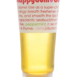 Living Libations - Organic Ozonated Happy Gum Gel | Natural, Wildcrafted, Vegan Clean Beauty (0.34 fl oz | 10 ml) - Image 1