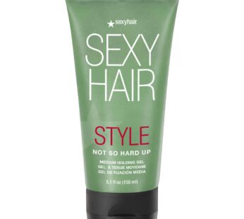 SexyHair Style Not So Hard Up Medium Holding Gel, 5.1 Oz | Flexible Formula | Allows for Re-Styling | All Hair Types