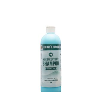 Nature’s Specialties High Concentrate Ultra Concentrated Dog Shampoo for Pets, Makes up to 2 Gallons, Natural Choice of Professional Groomers, Leaves
