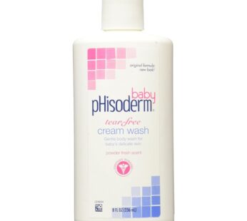 Phisoderm Baby Tear-Free Cream Wash 8 oz (Pack of 5)