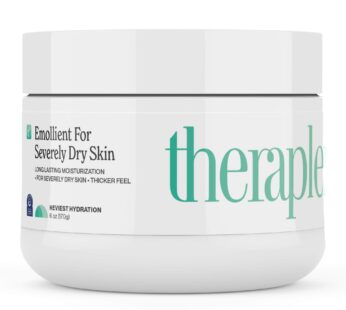 THERAPLEX Emollient Cream for Dry Skin – No Parabens or Preservatives, Noncomedogenic, Fragrance-free, Dermatologist Recommended – Long-lasting Moistu