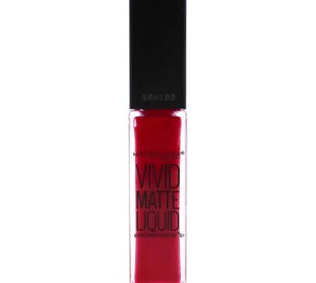 Maybelline New York Color Sensational Vivid Matte Liquid Lipstick, Fuchsia Ecstasy, 0.26 fl. oz.