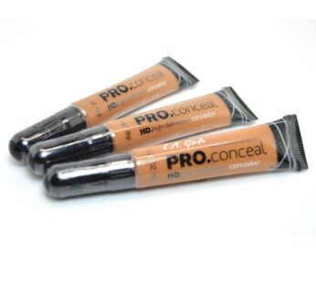 L.A. Girl Pro Concealer x GC983 Fawn HD High Definition Liquid, Assortment, 0.75 Ounce, (Pack of 3)