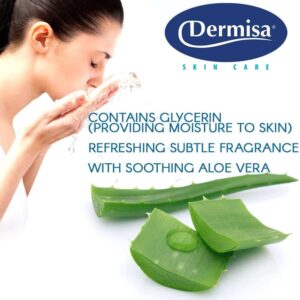 Dermisa Glycerin Bar with Aloe Vera | Helps to Gently Cleanse All Skin Types, Sensitive and Oily Skin | Contains Aloe Vera | NO PARABENS, NO SULFATES, - Image 5