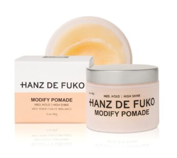 Hanz de Fuko Modify ? Premium Mens Hair Styling Pomade with Medium Hold & High Shine Finish, 2oz