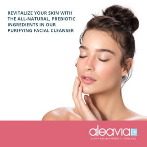 Aleavia Purifying Facial Cleanse ? Fragrance-Free Organic & All-Natural Prebiotic, Vegan Face Wash ? Nourish your Healthy Skin Microbiome ? 8 oz. - Image 6