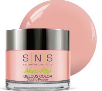 SNS Nail Dip Powder, Gelous Color Dipping Powder – Piano Concerto (Natural, Nudes/Light Rose Beige, Cream) – Long-Lasting Dip Nail Color Lasts 14 Days