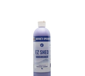 Nature’s Specialties EZ Shed Ultra Concentrated Dog Conditioner for Pets, Makes up to 3 Gallons, Natural Choice for Professional Groomers, Deshedding