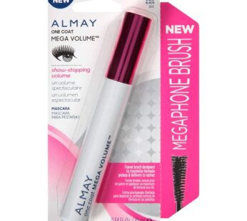 Almay Mega Volume Mascara, Black, 0.34 fl. oz.