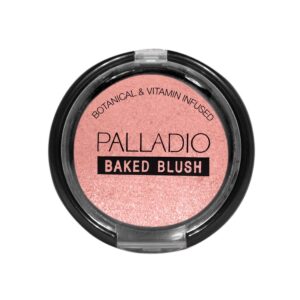 Palladio Baked Blush, Highly Pigmented Shimmery Formula, Easy to Blend and Highly Buildable, Apply Dry for a Natural Glow or Wet for a Dramatic Lumino - Image 2