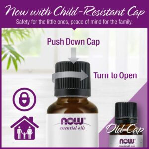 NOW Essential Oils, Lavender & Tea Tree Oil, Stimulating Aromatherapy Scent, Blend of Pure Lavender Oil and Pure Tea Tree Oil, Vegan, Child Resistant Cap, 1-Ounce - Image 4