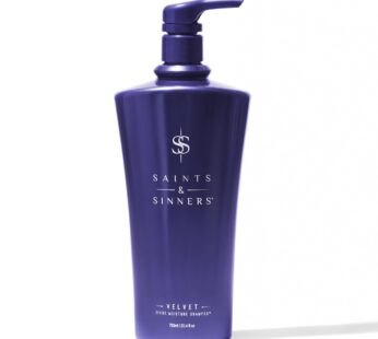 Saints & Sinners Award-Winning Velvet Divine Moisture Shampoo for Dry, Damaged, Colored Treated Hair ? Repair, Replenish, Renew, Add Shine