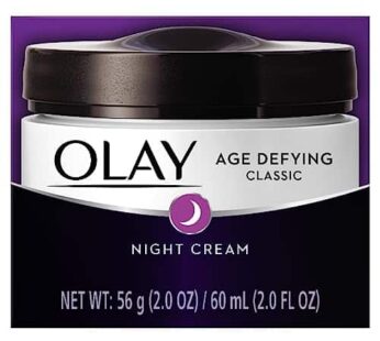 Olay Night Cream with Pro Retinol and Vitamins C & E Age Defying, Pack of 2