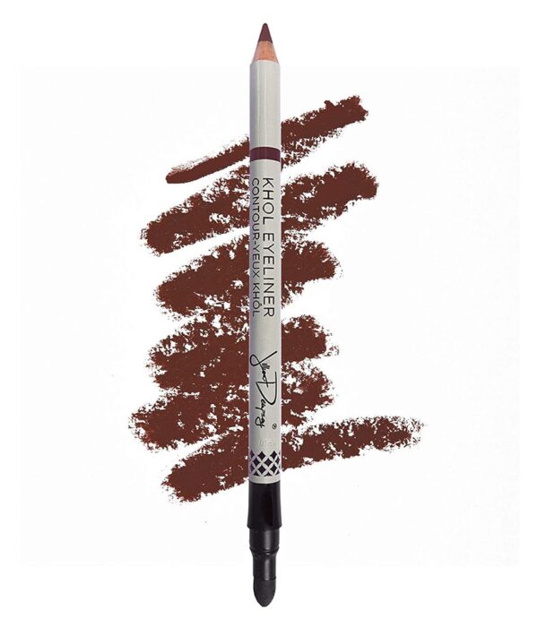 Jillian Dempsey Kh?l Eyeliner | Waterproof Eyeliner Pencil with Built-in Smudger | Long-Lasting Intense Color I Vegan | Rich Brown