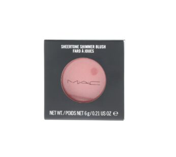 MAC Sheertone Shimmer Powder Blush Peachykeen for Women, 0.21 Ounce